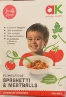 Mängden socker i scrumptious Spaghetti & Meatballs