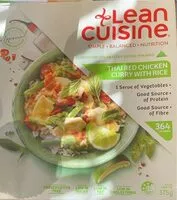 Mängden socker i Lean cuisine thai red chicken curry