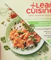 Mängden socker i Indian butter chicken with rice