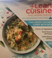 Mängden socker i Lean cuisine thai green chicken curry