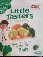 Mängden socker i Little Targets Macaroni Cheese Broccoli Balls