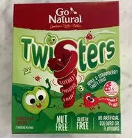 Mängden socker i Go Natural Twisters