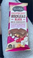 Mängden socker i Darrell lea raspberry rocklearoad block