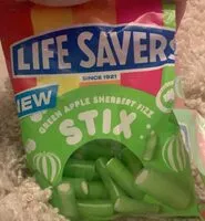 Mängden socker i Green apple sherbet fiz stix