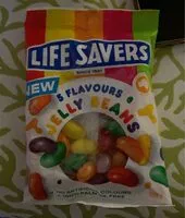 Mängden socker i Life savers jelly beans