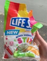 Mängden socker i Lifesavers Mixed Sherbet Fizz Sticks