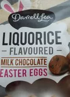 Mängden socker i Darrell Lea Liquorice Flavoured Milk Chocolate Easter Eggs