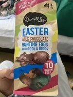 Mängden socker i Easter Milk Chocolate Hunting Eggs