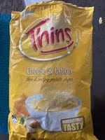 Mängden socker i Cheese & Onion Chips