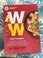 Mängden socker i Weight watches beef lasagne