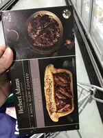 Mängden socker i Herbert Adam Beef Pepper Corn Pie