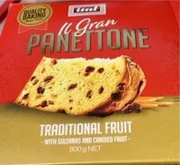 Mängden socker i Il gran panettone
