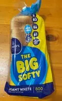 Mängden socker i The BIG softy Giant White Sandwhich
