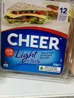 Mängden socker i Cheer Light and Tasty