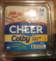 Mängden socker i Cheer colby 24 cheese slices