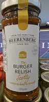 Mängden socker i Burger relish - 260 grammes