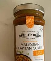 Mängden socker i Malaysian kapitan curry