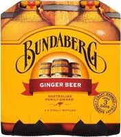 Mängden socker i Bundaberg Ginger Beer