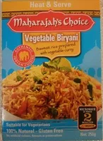 Mängden socker i Vegetable Biryani