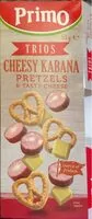 Mängden socker i Cheesy Kabana Pretzels & Tasty Cheese