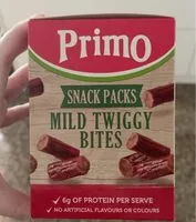 Mängden socker i Snack Packs Mild Twiggy Bites
