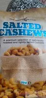 Mängden socker i Salted Cashews