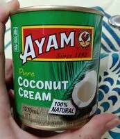 Mängden socker i Ayam Coconut Cream