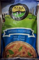 Mängden socker i Shredded Mozzarella