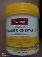 Mängden socker i vitamin c chewable