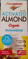 Mängden socker i Activated Almond Unsweetened