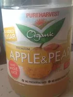 Mängden socker i Organic Premium Apple & Pear Juice