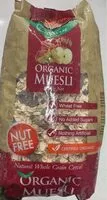 Mängden socker i Organic muesli