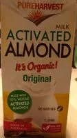 Mängden socker i Milk activated almond