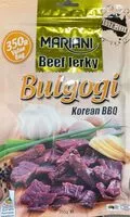 Mängden socker i Bulgogi beef jerky