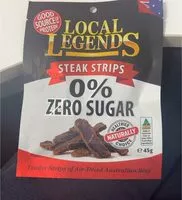 Mängden socker i 0% Zero Sugar Steak Strips