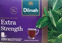 Mängden socker i Extra strength