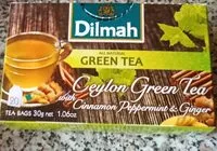 Mängden socker i Ceylon green tea
