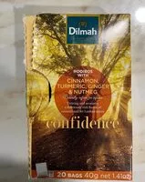 Mängden socker i Rooibos with cinnamon ginger nutmeg