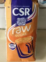 Mängden socker i Raw sugar