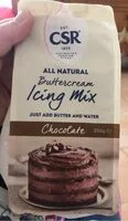 Mängden socker i All natural buttercream incing mix