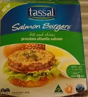 Mängden socker i Salmon burgers
