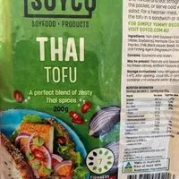 Mängden socker i Thai Tofu