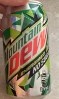 Mängden socker i Mountain Dew Energized No Sugar