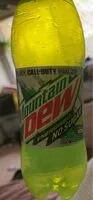 Mängden socker i Mountain dew energised no sugar