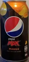 Mängden socker i Pepsi Max Mango