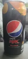 Mängden socker i Pepsi Max Mango