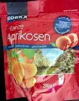 Mängden socker i Ganze Aprikosen