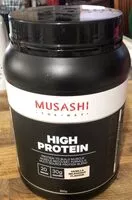 Mängden socker i MusHigh protienvanilla shake flavour