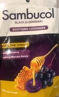 Mängden socker i Black Elderberry Soothing Lozenges