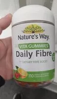 Mängden socker i Vita gummies daily fibre